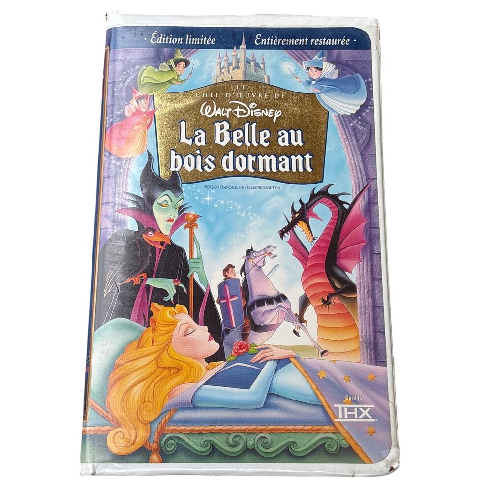 La Belle au bois dormant Disney Sleeping Beauty French version clamshell limited